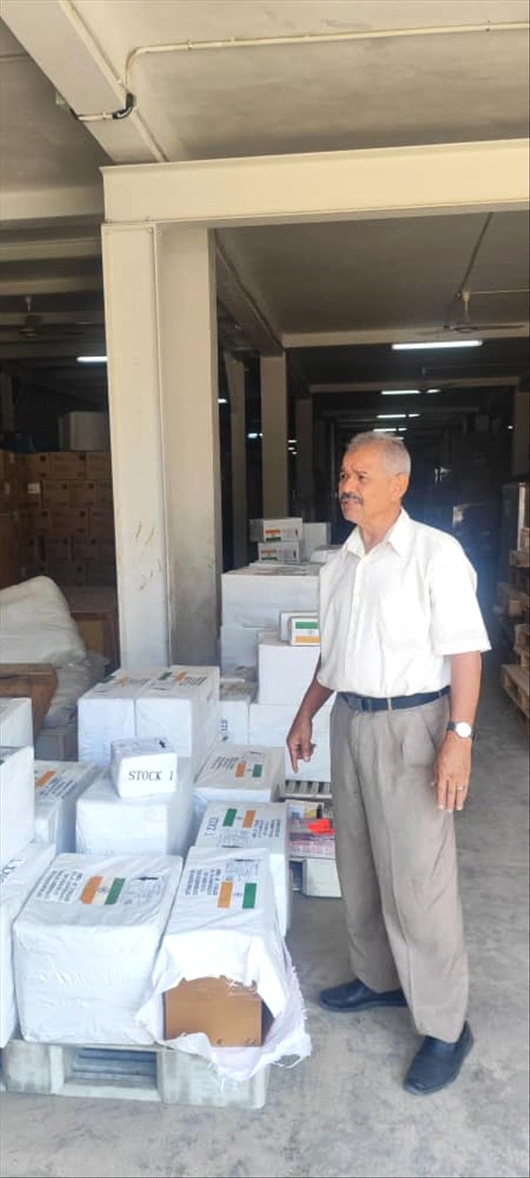 الإمداد الدوائي يرفد عدد من المرافق الصحية بالأدوية والمستلزمات الطبية