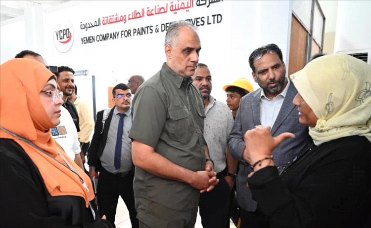 المنطقة الحرة تستقبل العديد من الزوار في اليوم الثاني لفعاليات معرض عدن الثاني للاعمار والبناء ٢٠٢٥
