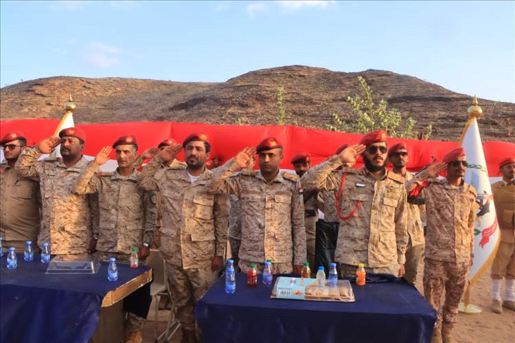 محور الرزامات يحتفي بتخرج الدفعة الثامنة شرطة عسكرية بصعدة
