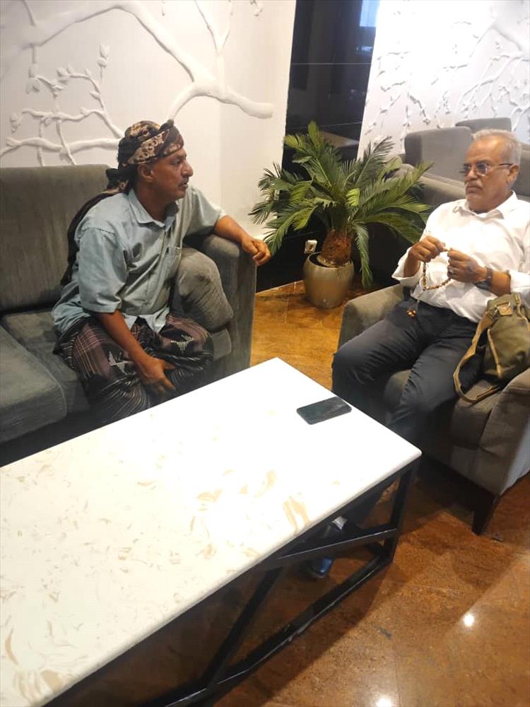 مدير التخطيط بالمضاربة يلتقي مدير التخطيط بمحافظة لحج