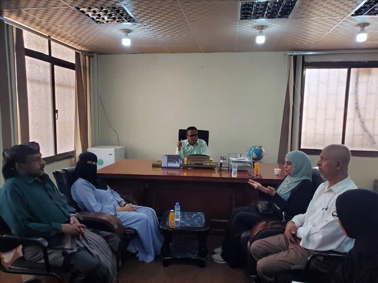رئيس هيئة مصائد خليج عدن يلتقي ممثلي UNDP ومنظمة غدق