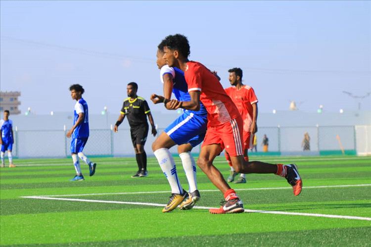 تضامن حضرموت يسجل فوزاً عريضاً على النخبة بخماسية في ثاني مباريات كأس التحرير