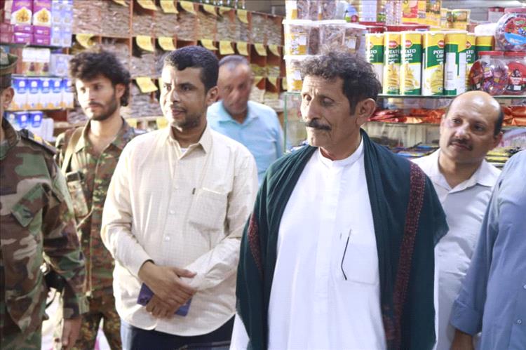 مدير عام مديرية شحن يستقبل وكيل النيابة ومدير الأمن لبحث سبل التعاون وتعزيز الاستقرار