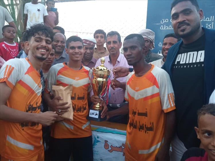 نجم المخزن بطلا والشعلة وصيفا في الدوري التنشيطي المناهض للقات والآفات .