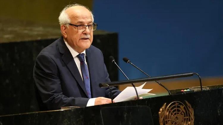 مندوب فلسطين: مؤتمر "حل الدولتين" أسس لمسار السلام ولا رجعة فيه