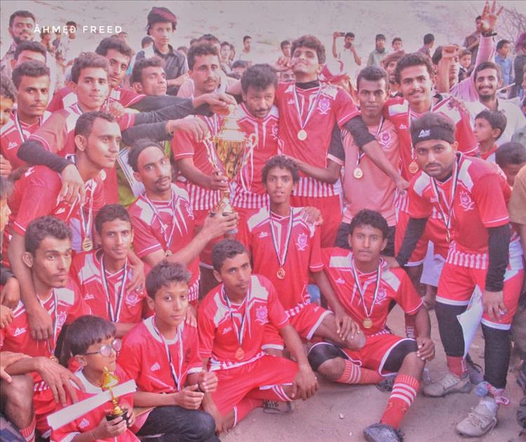 بركلات الترجيح التلال يتوج بطلاً لدوري إعادة البسمة بمنطقة هدى بشبوة والقادسية وصيفاً