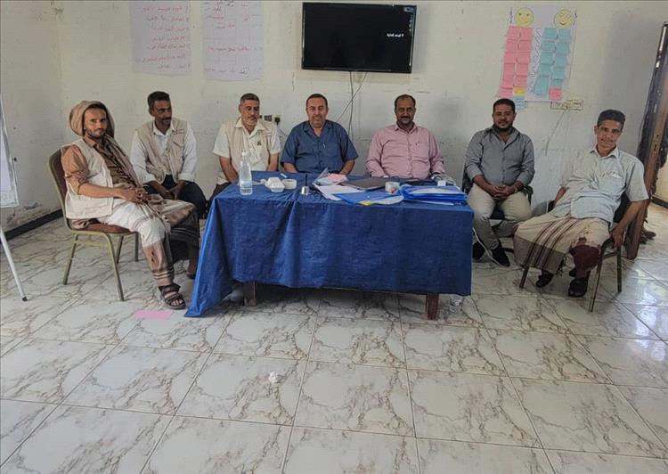 مدير عام قعطبة بكر الشاعري يدشن دورة تدريبية للوسطاء المحليين في مديريتي قعطبة والحصين محافظة الضالع