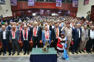 رئيس مجلس النواب يشارك في إحياء فعالية الذكرى الـ 43 لتأسيس المؤتمر الشعبي العام والذي أقيم في محافظة تعز