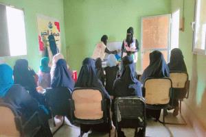 جمعية الخير النسوية في مودية تفتح دورة لتقوية اللغة الإنجليزية لعدد من الطالبات