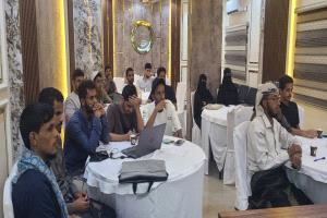 نقابة المهندسين اليمنيين بمحافظة حضرموت تنفذ ورشة عمل عن برنامج البرامافيرا لإدارة المشاريع الهندسية