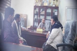 مدير عام مكتب التربية والتعليم أبين يلتقي بمدير عام المحفد ومدير التربية بالمديرية
