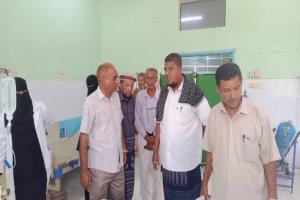 القيادة المحلية بأنتقالي زنجبار تزور مستشفى زنجبار ومركز العزل وتشيد بمكتب الصحة زنجبار
