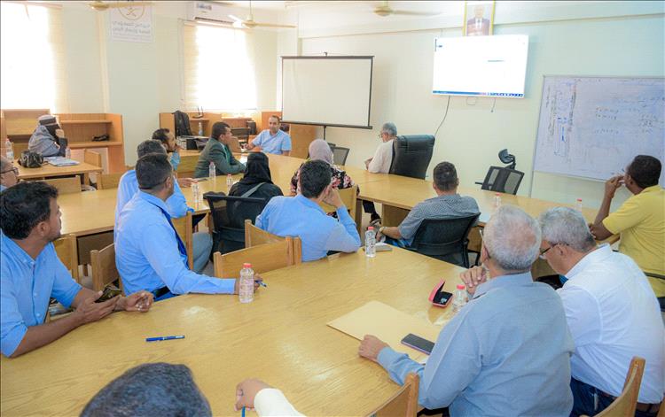 جامعة عدن تطلق تدريبًا تقنيًا لتأهيل ممثلي الكليات على النظام الموحد للبيانات