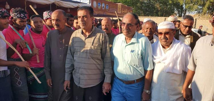 إفتتاح السوق التجاري و معرض الصور الفوتوغرافية بمهرجان زيارة الهدار بالقطن