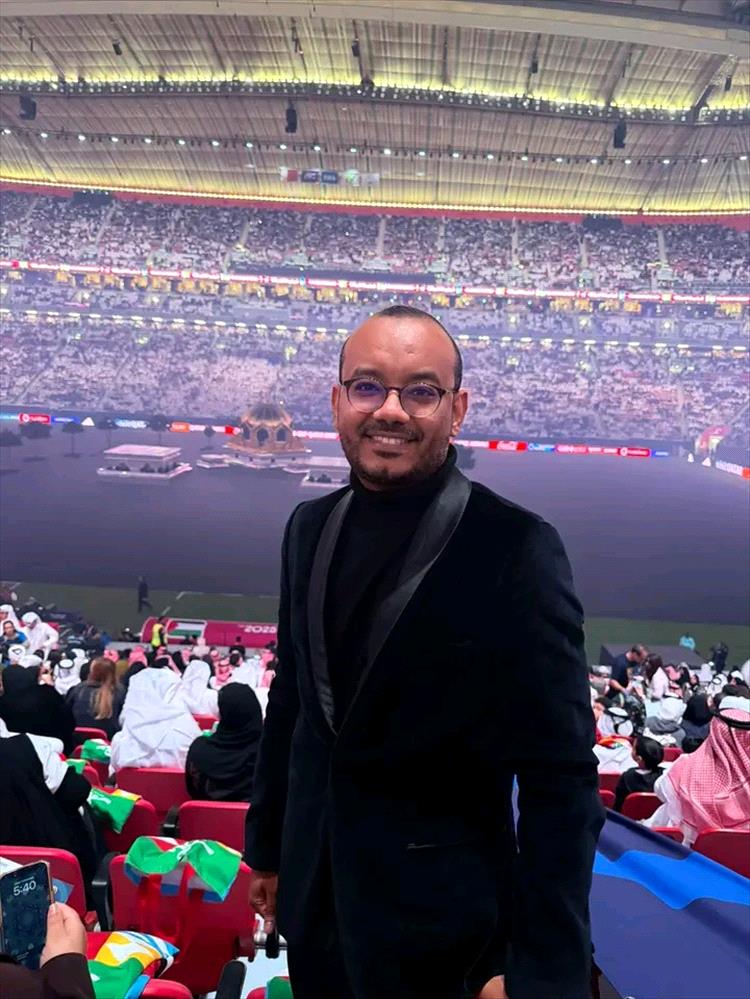 الموسيقار محمد القحوم يتالق في افتتاح كأس العرب 2025 بقطر