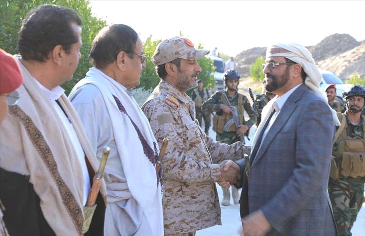 عضو مجلس القيادة العرادة يعود إلى محافظة مأرب بعد جولة خارجية ناجحة