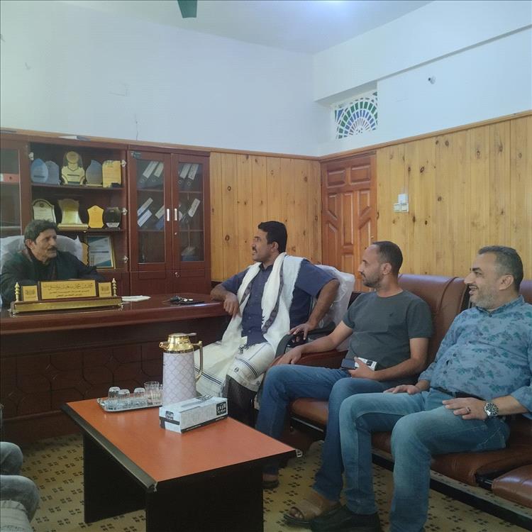 مدير عام مديرية شحن يلتقي بشركة الفيصل للأعمال التجارية 
 المنفدة لمشروع مركز العزل