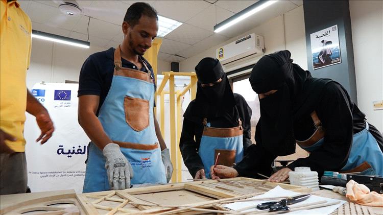 آراء وانطباعات المشاركين بالورشة التدريبية حول أسس وإدارة المعارض الفنية