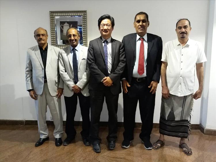 جامعة لحج تشارك في لقاء القائم بأعمال السفير الصيني في بلادنا