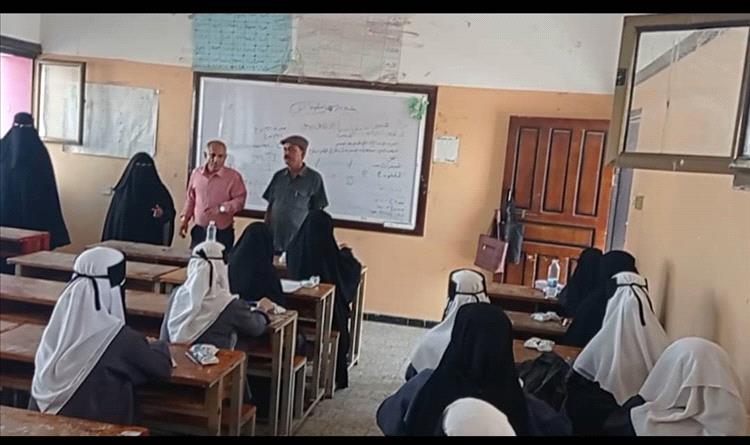 271800 طالب وطالبة يتقدمون لاختبارات الفصل الدراسي الأول بلحج