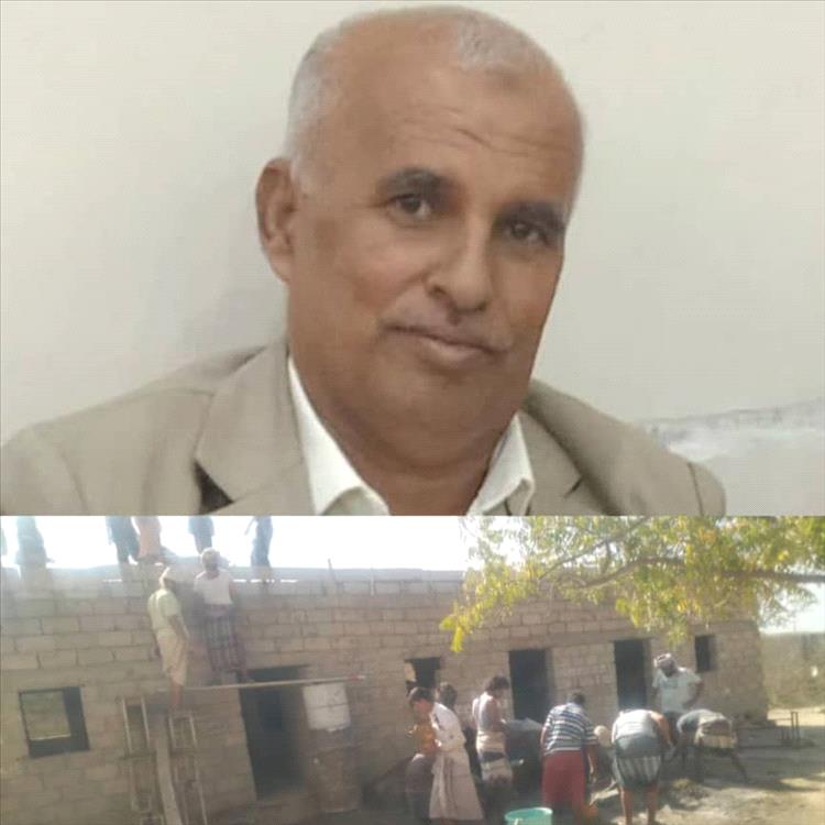 مدرسة أمخالف تكتب قصة الأمل بالحجارة ومدير تربية لودر يبارك إنجازاً خطته عزائم الرجال