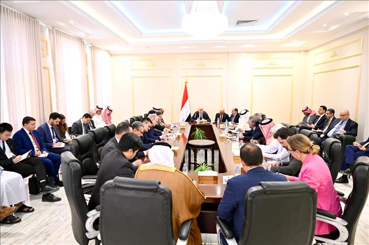 تفاصيل لقاء هام جمع العليمي بسفراء الدول الراعية للعملية السياسية في اليمن بخصوص التطورات الأخيرة