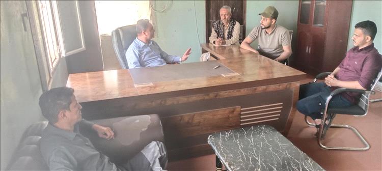 مدير عام ردفان يلتقي بفريق المجلس الدنماركي للاجئين لبحث سير المشاريع وتعزيز التعاون