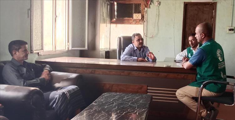 مدير عام ردفان يبحث مع مؤسسة يماني مشروع توزيع الملابس الشتوية بدعم من مركز الملك سلمان