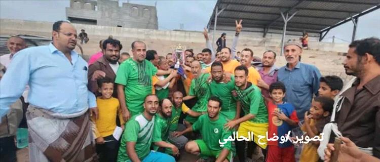 نصر الضالع يتوج بطلاً لكأس النصر في مباراة احتفالية برعاية نادي ردفان الرياضي