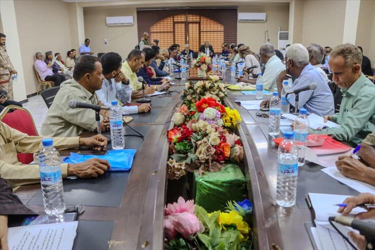 تنفيذي لحج يناقش تقريرين نصف سنوي ويقر إجراءات تنظيمية للشؤون الاجتماعية والمصائد السمكية