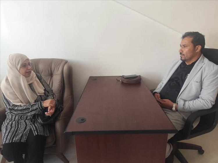 لقاء هام في عدن بين العمري والعراسي لتنفيذ البرنامج الوطني الاردني لتمكين الشباب