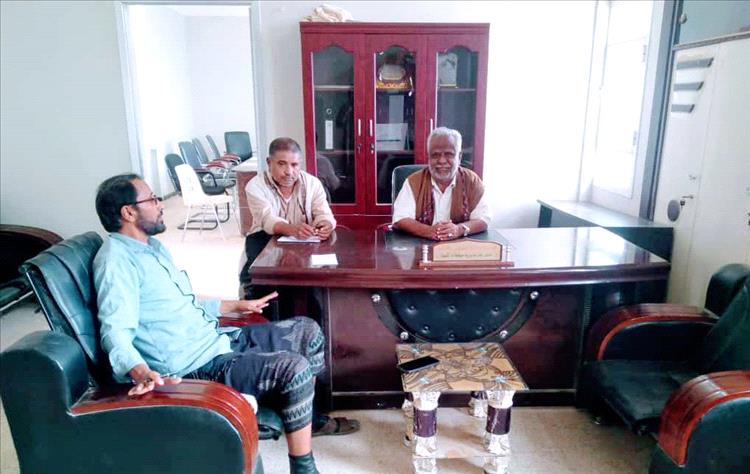 مدير عام ميفعة يلتقي مدير التربية بالمديرية لمناقشة سير الامتحانات الفصلية واحتياجات قطاع التربية