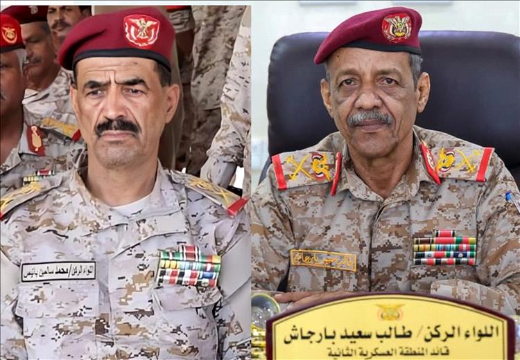 مساعد وزير الدفاع للموارد البشرية اللواء باتيس يعزي قائد المنطقة العسكرية الثانية بوفاة والدته