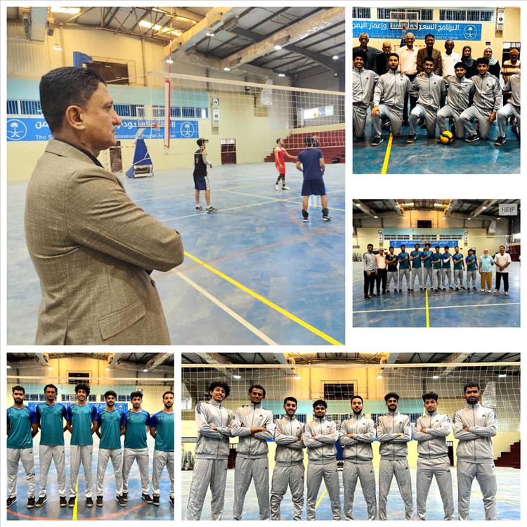 الشاذلي يزور تدريبات منتخب عدن للكرة الطائرة ويشكر دعم المحافظ احمد لملس