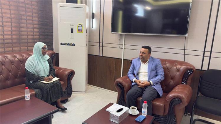 الدكتور الوليدي يبحث مجالات التعاون الصحي مع القائم بأعمال ممثل منظمة الصحة العالمية لدى بلادنا مدير مكتب المنظمة  بعدن