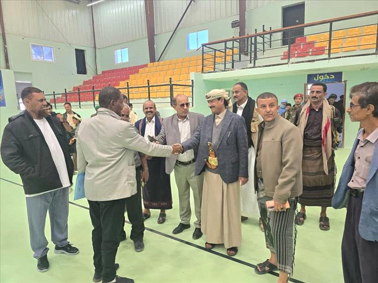 محافظ شبوة يدشّن بطولة الفقيد أحمد الجبيلي لمنتخبات المحافظات للكرة الطائرة