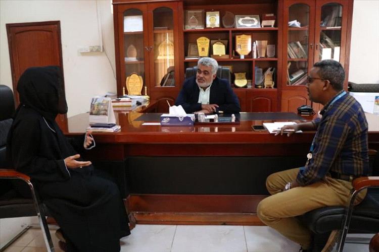 نائب وزير التخطيط يبحث مع الأمم المتحدة والصليب الأحمر تعزيز التنسيق لدعم التنمية والقطاع الصحي