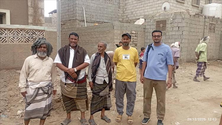 إنجاز مشروع مجاري أحد أحياء جبل خنفر بجعار