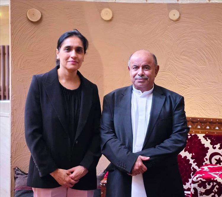 محافظ حضرموت يبحث مع السفيرة البريطانية مستجدات الأوضاع