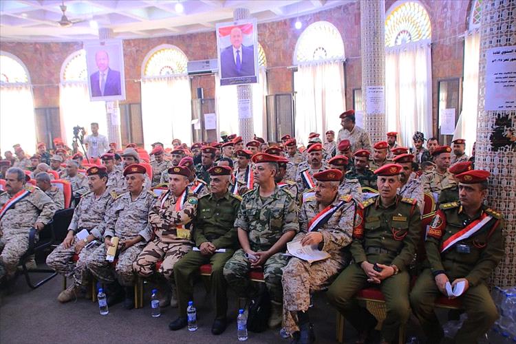 محور تعز يختتم مؤتمره السنوي ويؤكد تأييده لرئيس مجلس القيادة الرئاسي