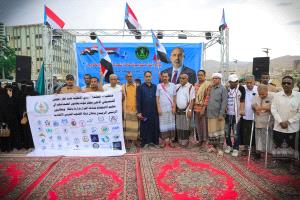 انضمام منظمات المجتمع المدني إلى المعتصمين في المكلا دعمًا لمطالب الجنوب