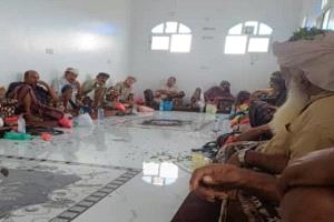 مشايخ وشخصيات اجتماعية من مديريتي لودر ومكيراس تعلن تأييدها لإعلان دولة الجنوب العربي