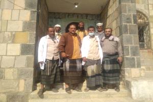 مدير مكتب الصحة والسكان بمديرية لودر يتفقد مركز أماجل الصحي ويشيد بالجهود التي تبذل