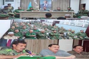 أمن عدن يشهد لقاءً أمنيًا موسعًا لتعزيز العمل الأمني المشترك.