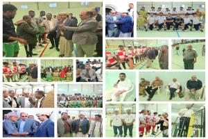 محافظ شبوة يدشن بطولة الفقيد أحمد الجبيلي للكرة الطائرة بفوز شبوة ووادي حضرموت