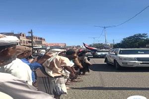 استقبال حاشد ومهيب للواء عيدروس الزبيدي في زنجبار