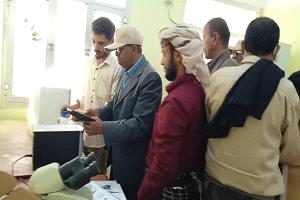 وفد هندسي صحي يزور المركز الصحي بسرار يافع لتعزيز الخدمات الطبية