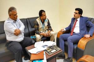 وزارة المياه والبيئة توقع اتفاقية مشروع تعميق وتأهيل بئر الرميلة بمأرب