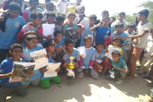 النصر يتوَّج ببطولة عيد الاستقلال الوطني لكرة القدم بمدرسة الجبلة