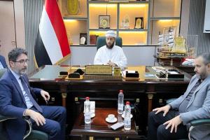 وزير الأوقاف يبحث مع وكالة "تيكا" التركية تعزيز التعاون في العلوم الشرعية والتنمية الوقفية